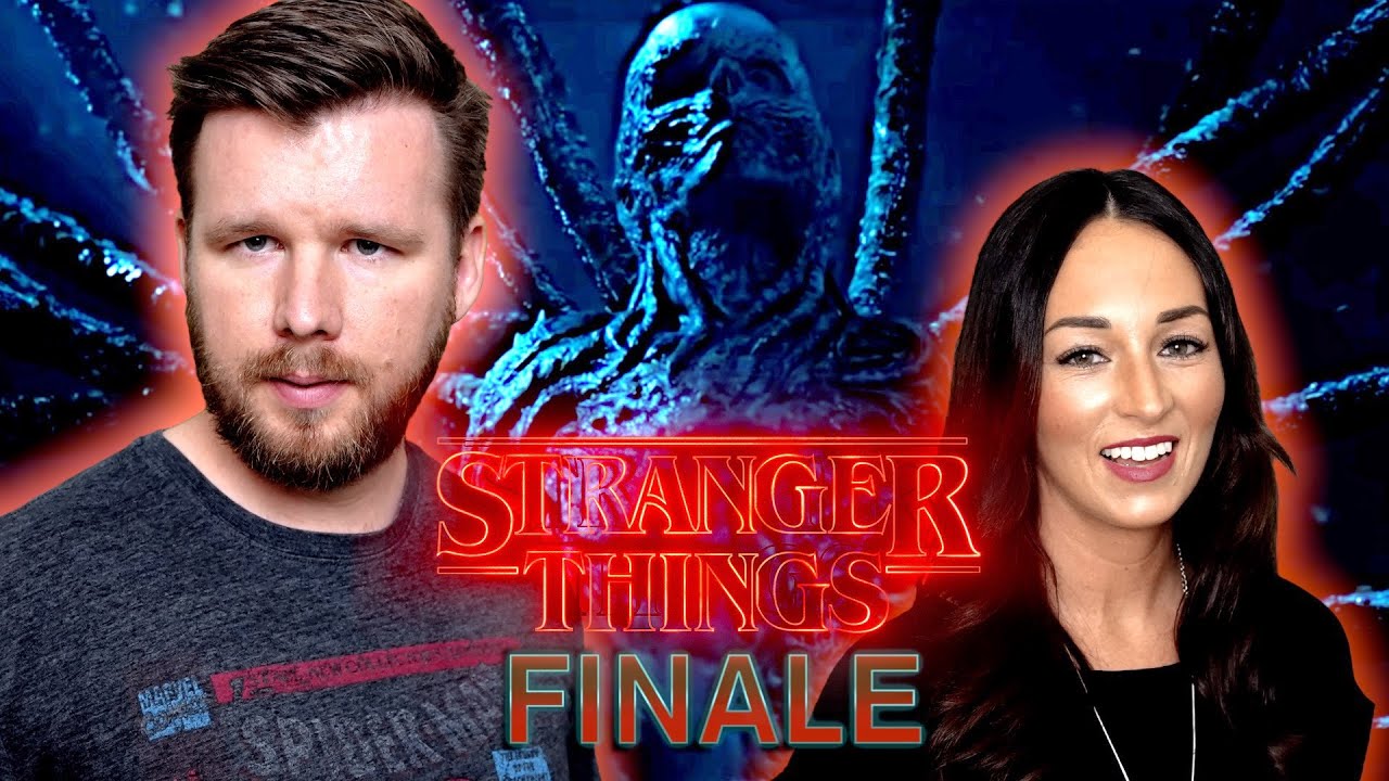 My wife watches Stranger Things for the FIRST time || Season 4 FINALE