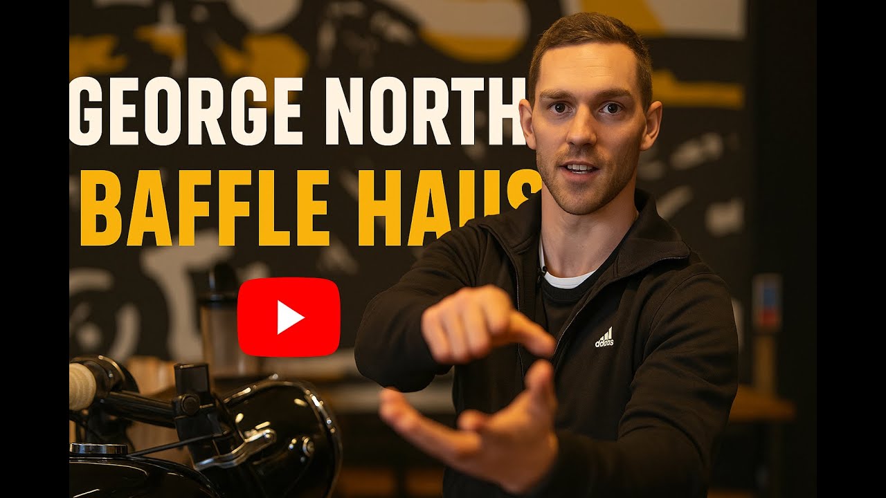 George North's BBC Scrum V interview at Baffle Haus