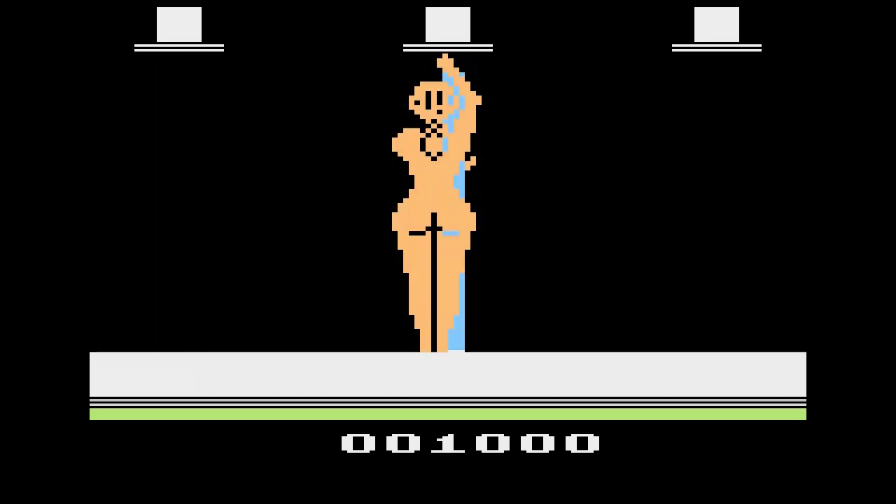 ATARI 2600 Shower Scene Demo 2009 Jarod Kitchen WIP