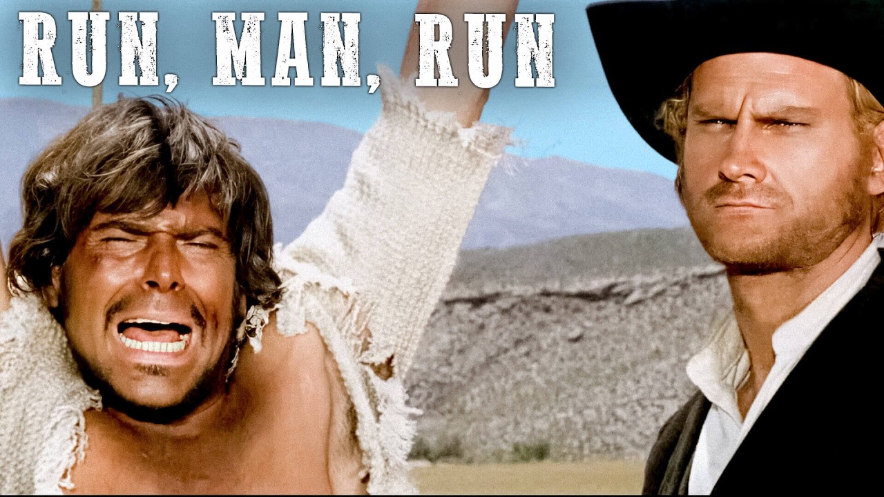 Run, Man, Run | English | Full Movie | Italian Western | Tomas Milian