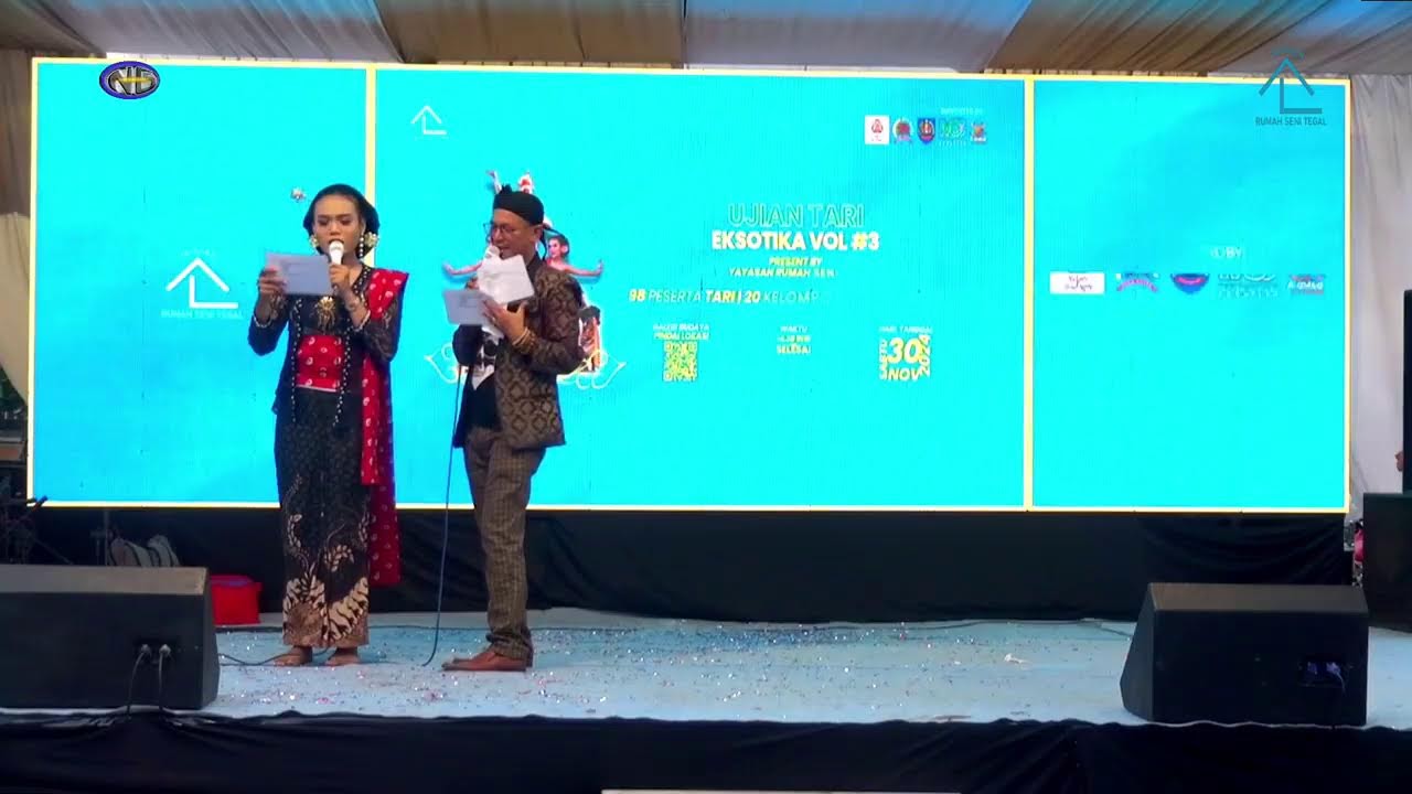 Ujian Tari Eksotika Vol #3 Yayasan Rumah Seni Tegal Tahun 2024