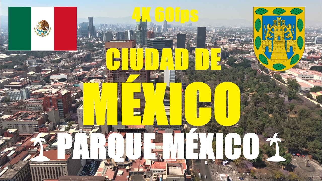 ASMR Bike | Streets of CDMX MEX 4K 60fps 2026 02 23 Monday 🌲🌳🌴Parque México🌲🌳🌴