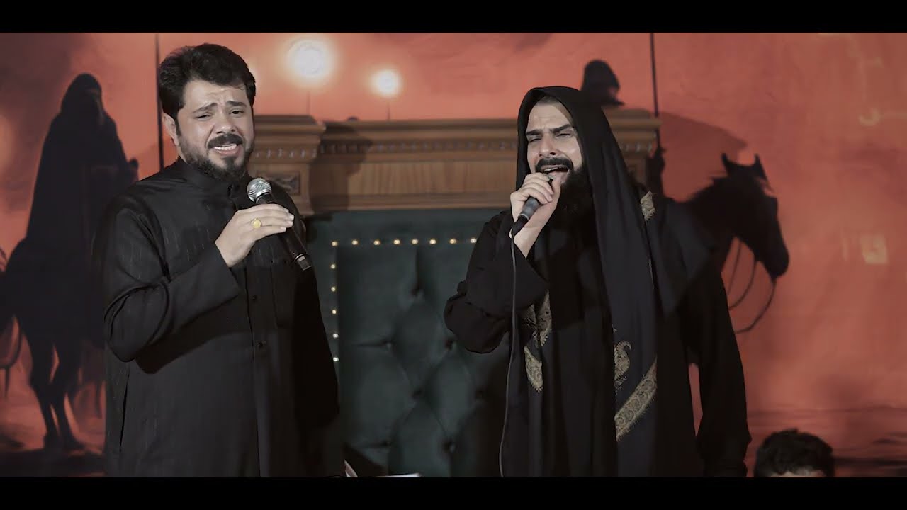 ثنائي حزين جدا الرادود خضر عباس والشاعر عباس الشحماني ||  حسينية المرحوم الحاج ثويني الكناني
