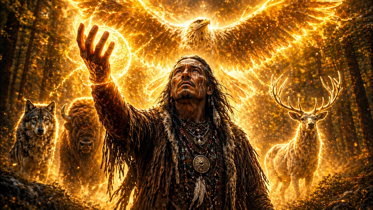 When the Spirit Animals Answer | Ancient Native American Shamanic Chants for Abundance