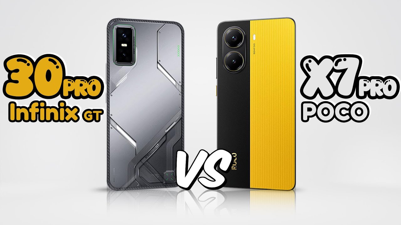 Infinix GT 30 Pro vs Poco X7 Pro