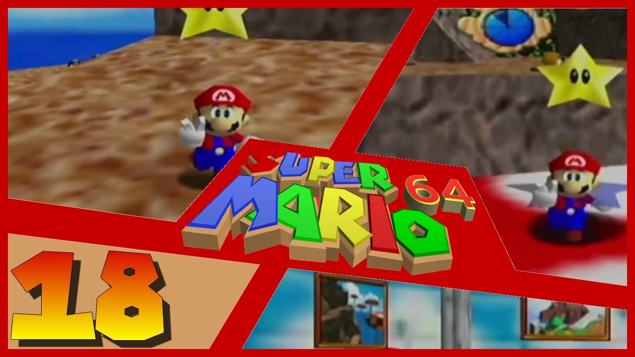 N64 - Super Mario 64 - Part18 - Niveau 12 : Trop haute montagne : 100 pièces