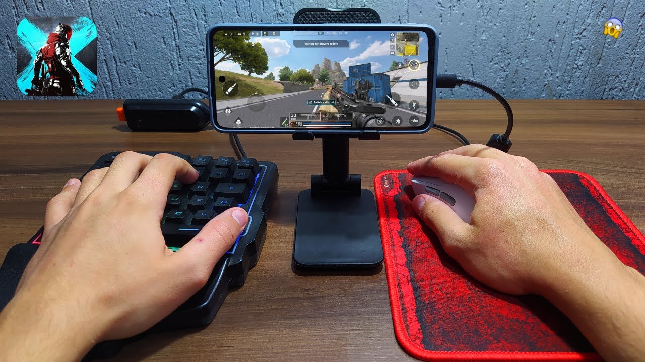 Jogando e Configurando Blood Strike no Mobilador Pela Primeira vez! (Surpreendente 😱)