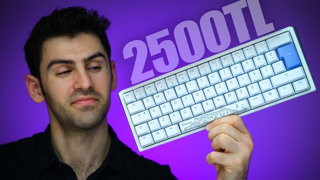 ULTRA SESSİZ MEKANİK KLAVYE DUCKY ONE MİNİ 3 SILENT RED SWİTCH