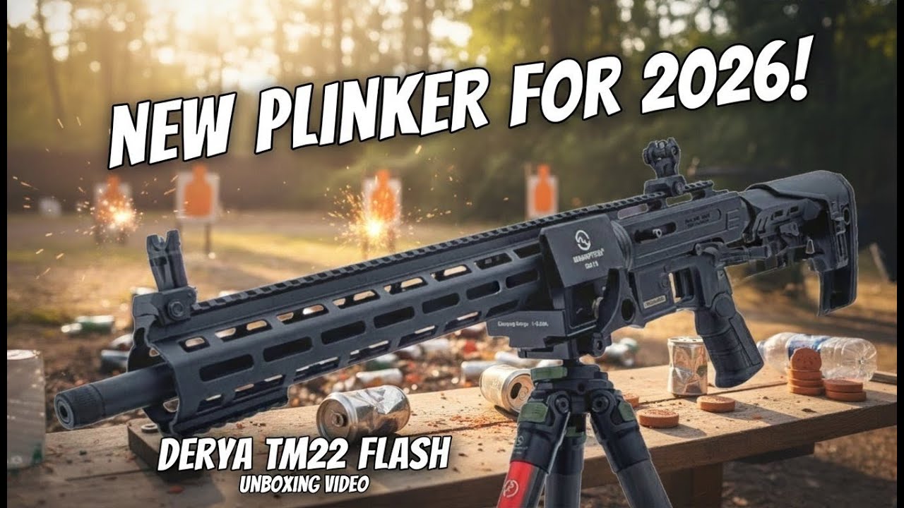ВАЖНАЯ винтовка калибра 22LR? Подробная распаковка Derya TM22 Flash!