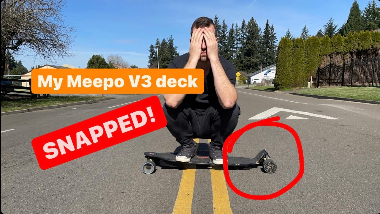 Meepo V3 electrical board deck replacement - Meepo board deck replacement