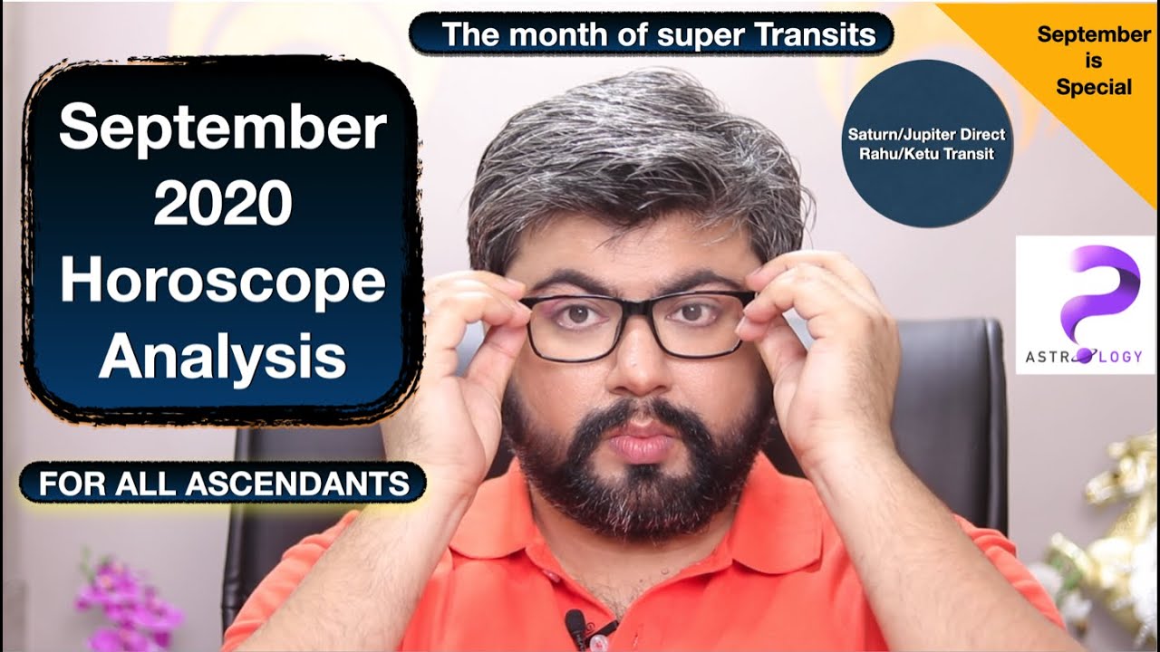 September 2020 Horoscope Analysis || For all ascendants || Punneit's Astrology || Vedic Astrology