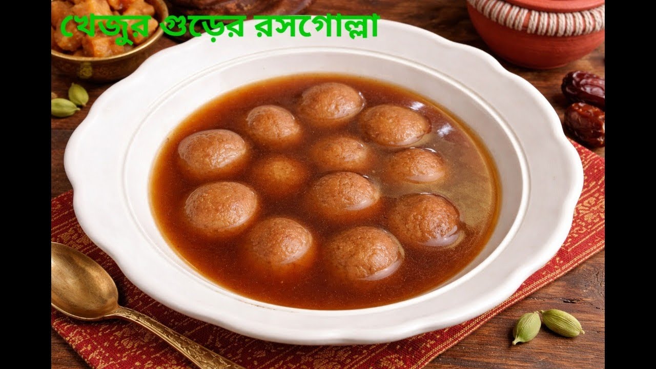 প্রেসার কুকারে তৈরি করে নিন খেজুরের গুড়ের রসগোল্লা। Easy Rosogolla Recipe ।@shreerrannaghar 