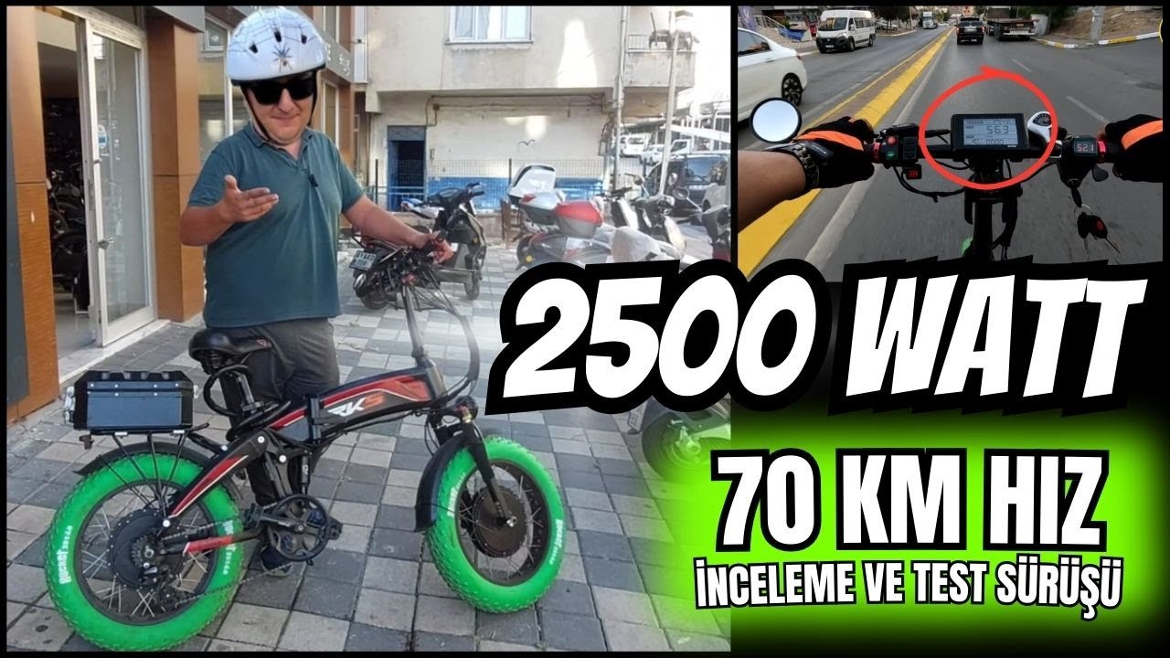 Yok Böyle Bir Elektrikli Bisiklet / 2500 watt Güç /  #elektriklibisiklet #bilgibankası #ebike