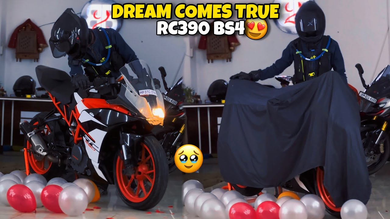 FINALLY TAKING DELIVERY OF KTM RC 390 |DREAM COMES TRUE😍|| RC 390 bs4🚀|| MOTOVLOGGER || SUJALXYLO ||