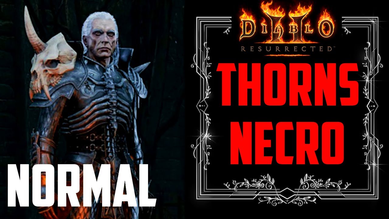 [Normal] Summon Thorns Necromancer Playthrough | Diablo 2 Resurrected
