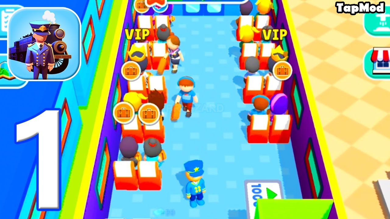 Train Master 3D - Gameplay Walkthrough Part 1 Stickman Train Master Manager - iOS, Android Gameplay