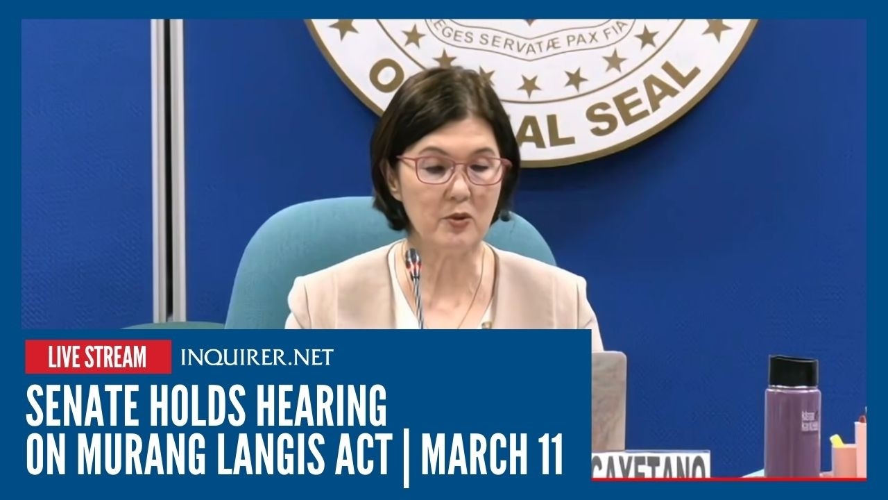 LIVE: Senate holds hearing on Murang Langis Act | March 11