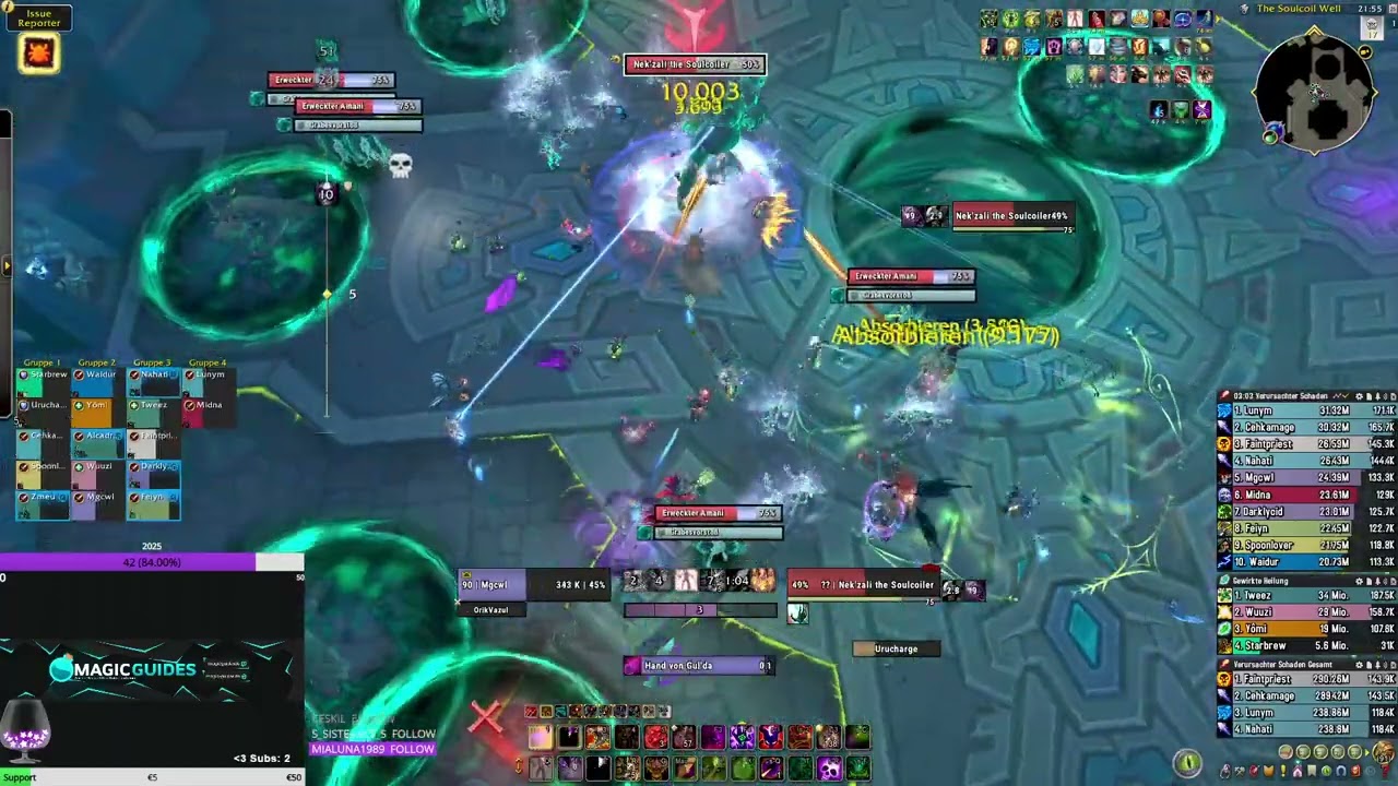 Nek'zali the Soulcoiler (Heroic) | PTR Raid Test | The Venomous Abyss | Boss 1/8