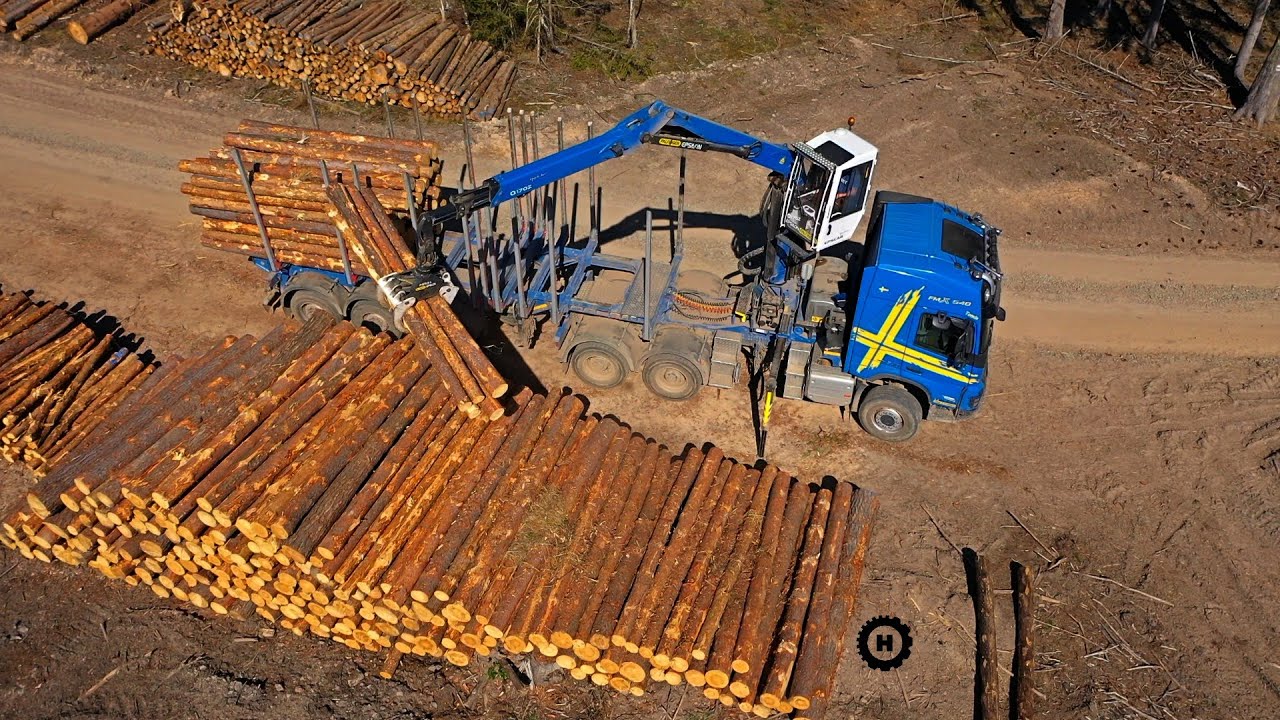 *Holbra DRON* Volvo FMX with cabcrane Epsilon