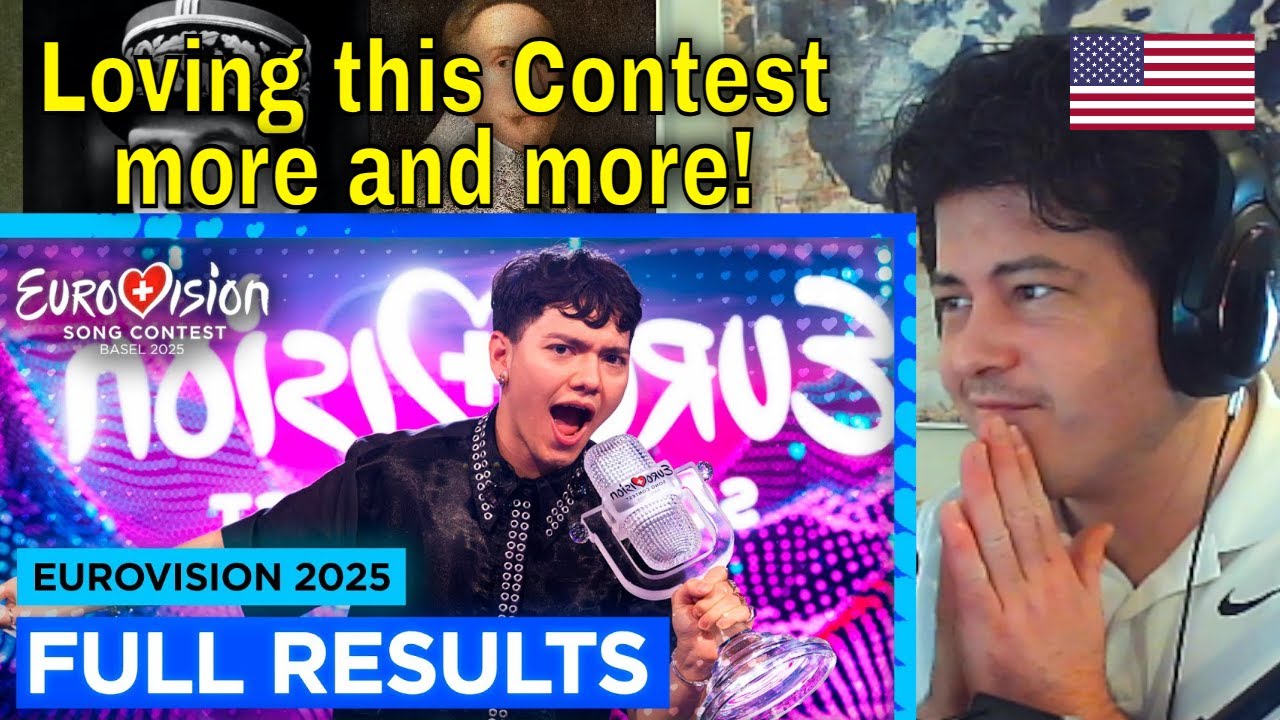 American Reacts Eurovision 2025: Full Results (Semi-Finals & Grand Final)