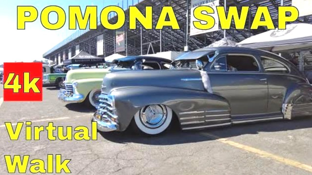 Pomona Swap Meet March 2026 Low Rider section  | Classic Cars 30s 40s 50s (No Talking)
