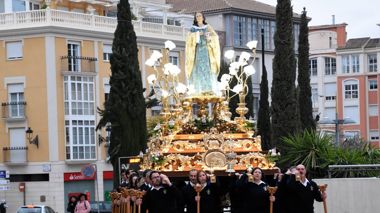 Bendición del nuevo trono para la Imagen de Santa María Magdalena | Totana 2024