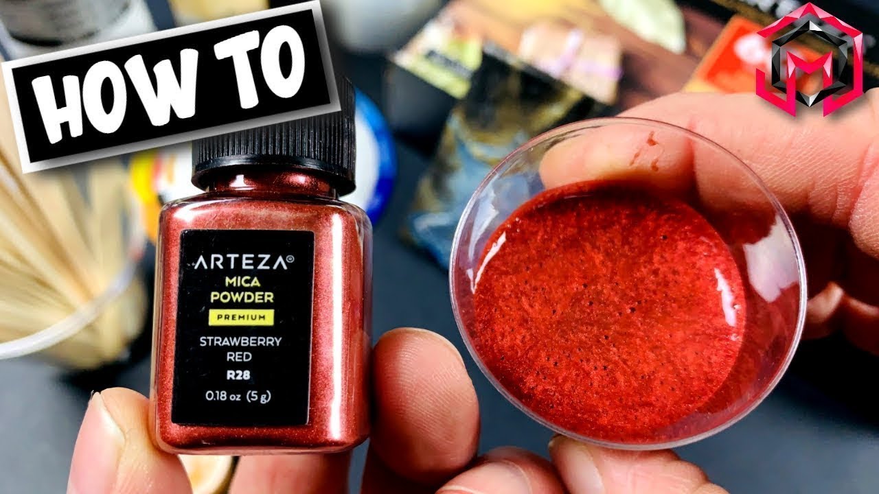 How to Mix Mica Powders | Acrylic Pouring for Beginners