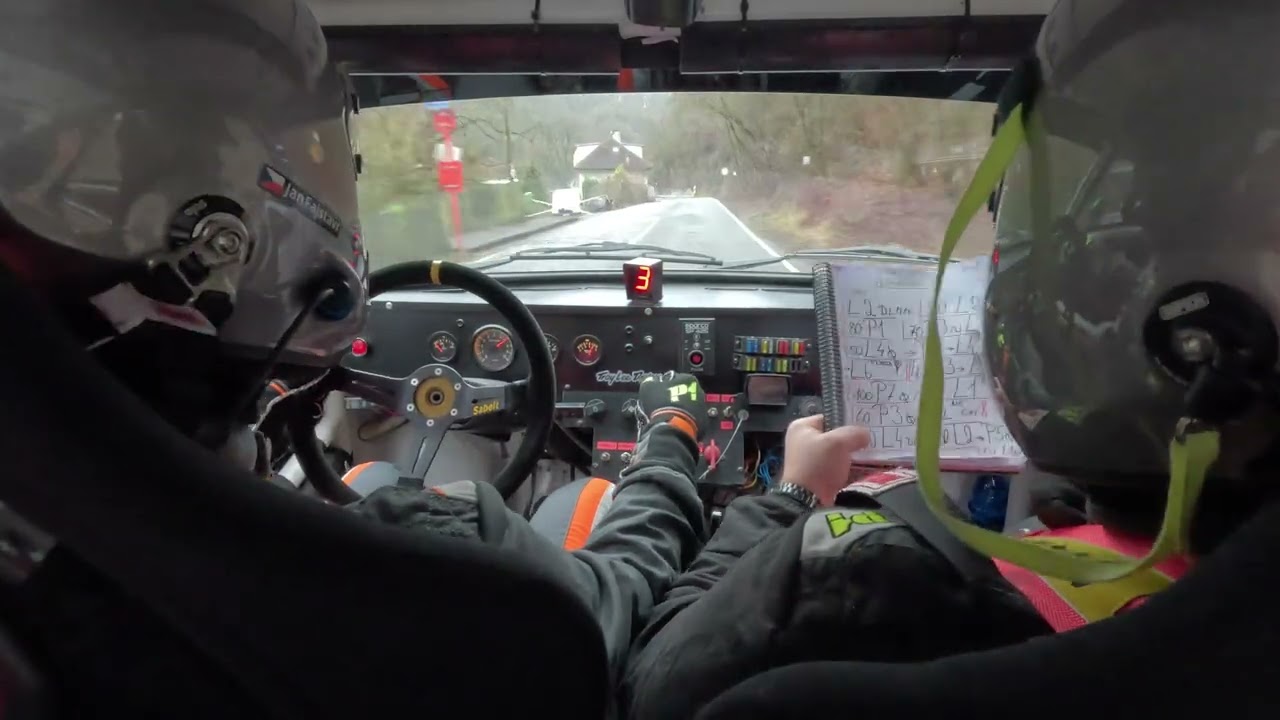 Pražský Rallysprint 2025, onboard - Cementárna RZ1, Škoda 130LR, Fajstavr / Maruna