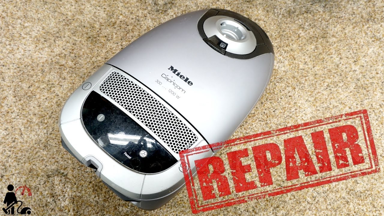 Miele S5 S5980  Capricorn Canister Vacuum Cleaner Repair