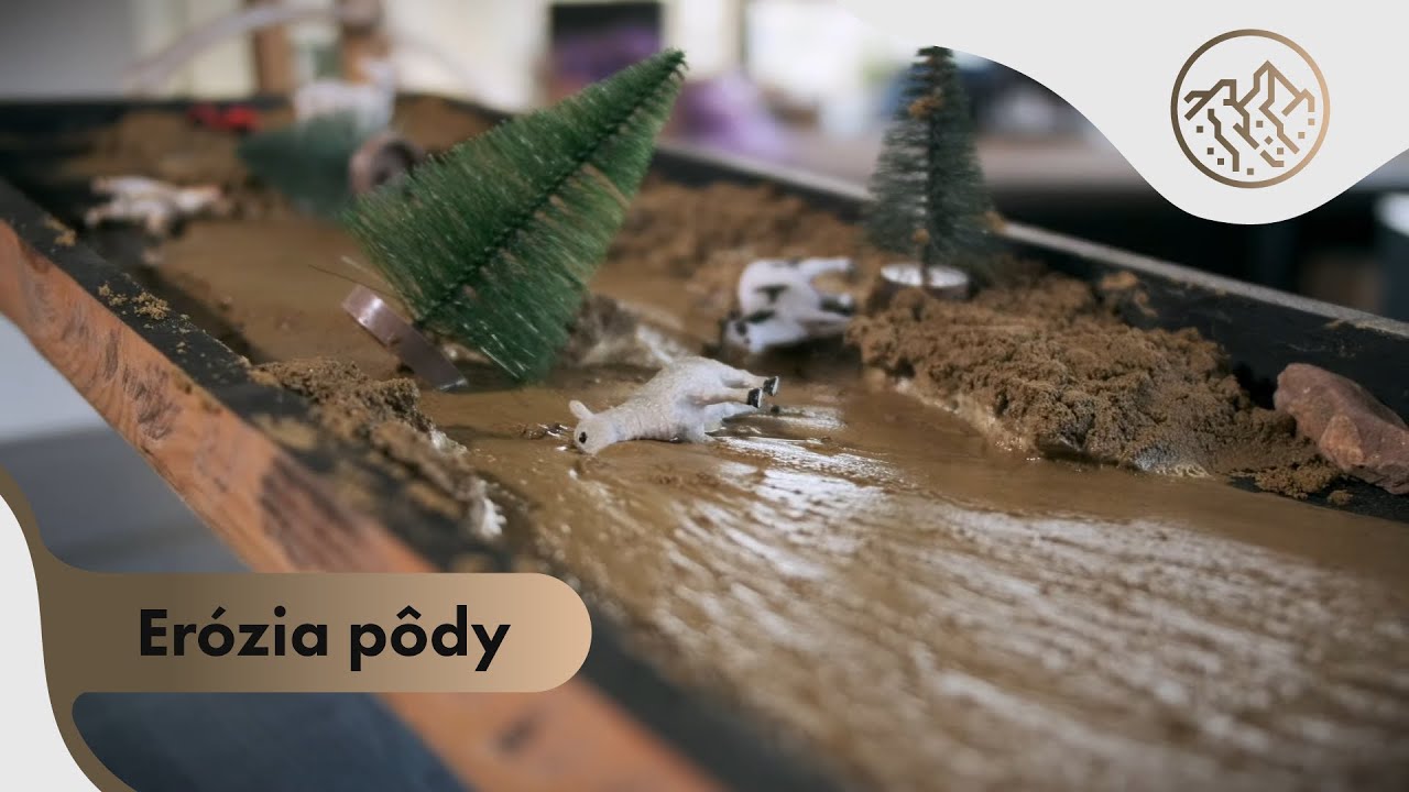 Vedecké pokusy Štyri živly - Erózia pôdy