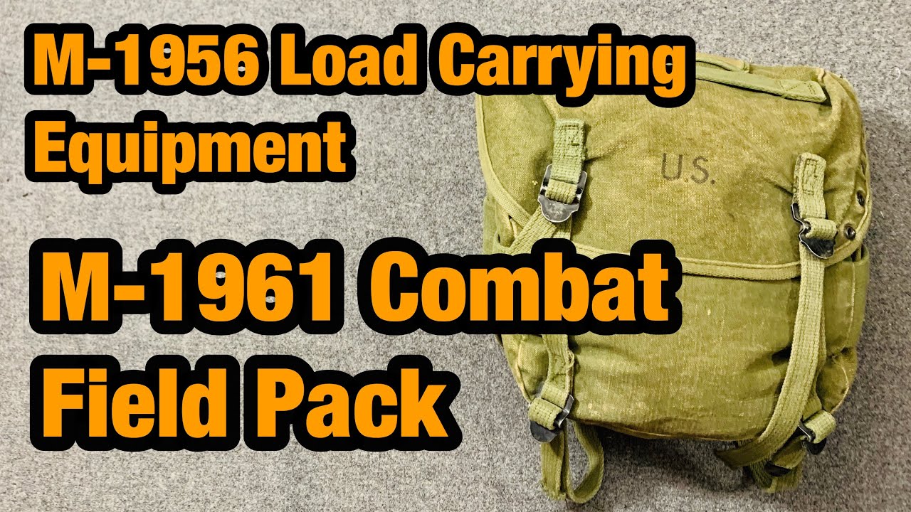 M-1956 Load Carrying Equipment/ M-1961 Combat Field Pack #087
