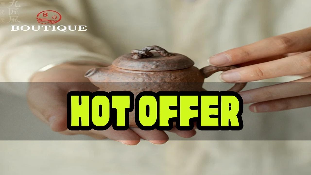 Old Rock Mud Handmade Teapot Tea Pot Puer Tea Kettle Chinese Yixing Tea Pots Ceramics Tea Maker 100