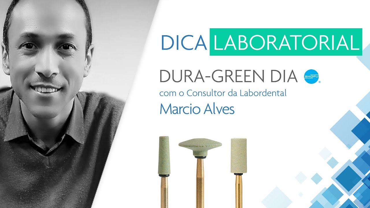 Dica Laboratorial👨‍⚕ -  Dura Green DIA SHOFU - Parte 1