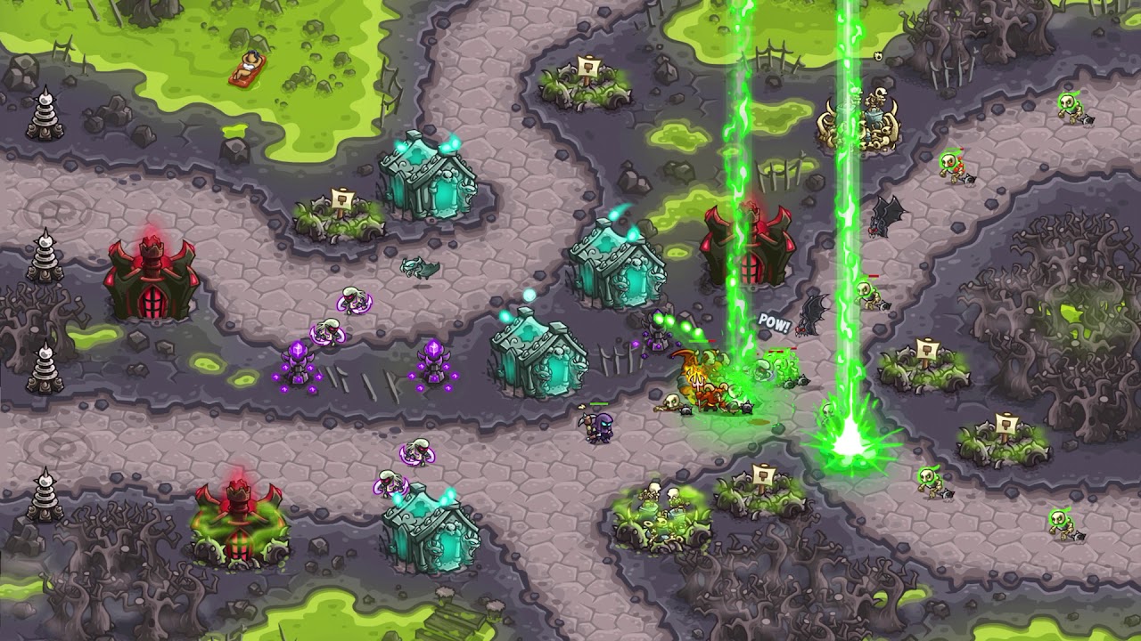 24. A Night In The Swamp 🏰💨:🔪 Kingdom Rush: Vengeance iPad Pro 100% Helloween Pack New Level