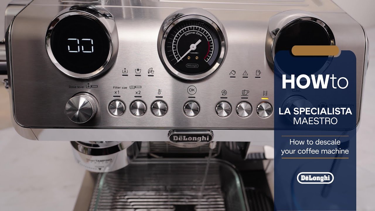 La Specialista Maestro | How to descale your coffee machine