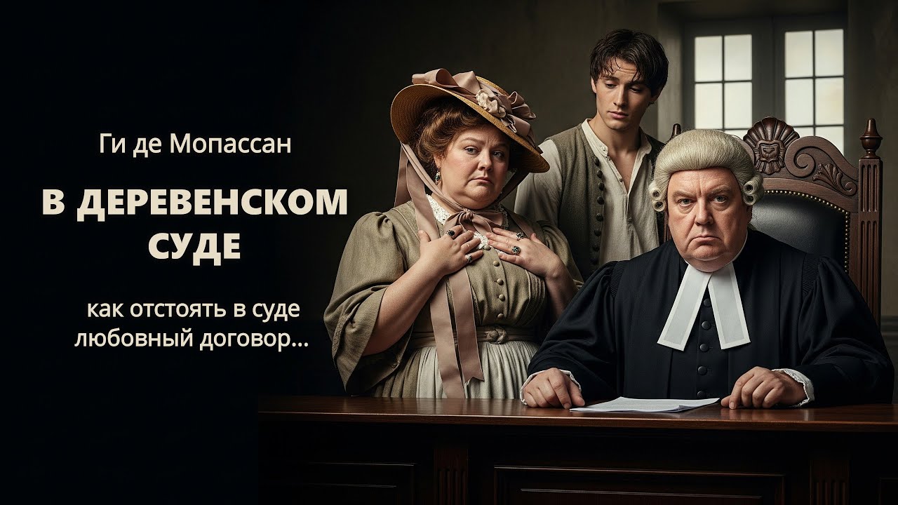 Ги де Мопассан. В деревенском суде. Как отстоять в суде любовный договор.