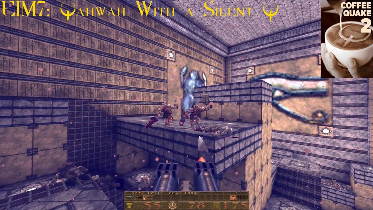 Coffee Quake 2: Double Shot (Normal) - E1M7: Qahwah With a Silent Q (100%)