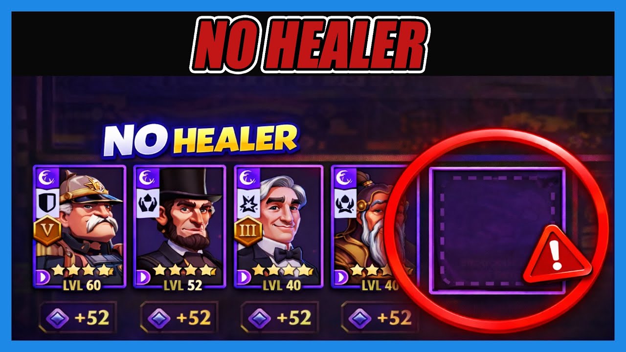 I Tried Beating Tesla Storm With No Healer | Heroes of History Epic Empire