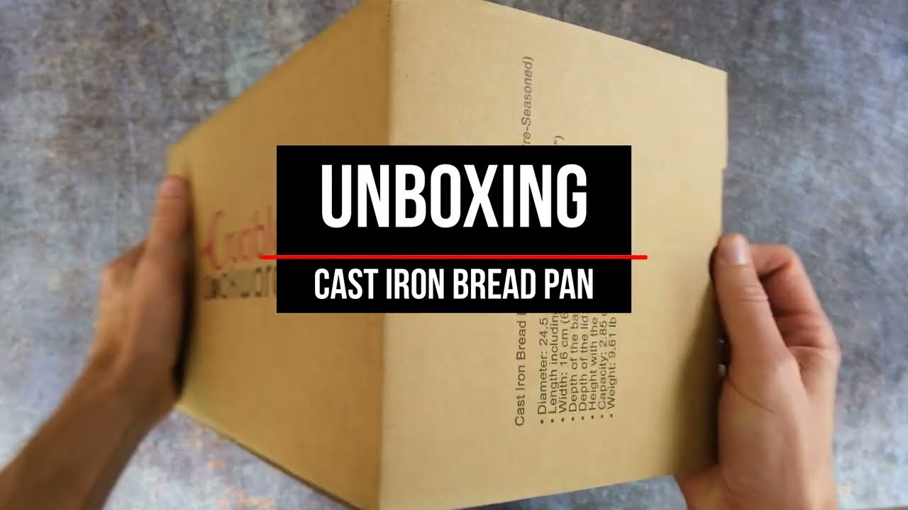 Cast Iron Bread Pan with Loop Handles | Crucible Cookware