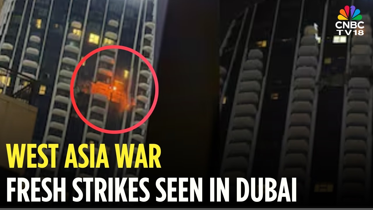 West Asia War Expands: Blasts Heard in Dubai Amid West Asia War, Smoke Seen in City Centre | N18G