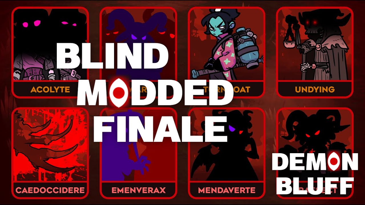 Solving Blind Boards with Demon Bluff's Most Difficult Modded Characters!
