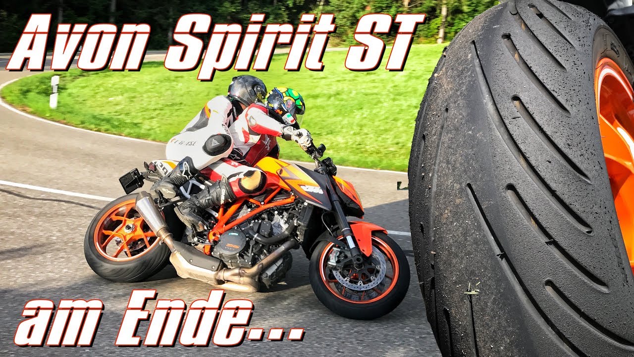 Avon Spirit ST | DER Touren- und Soziusreifen? | Teil 3 Reifen abgefahren | KurvenradiusTV
