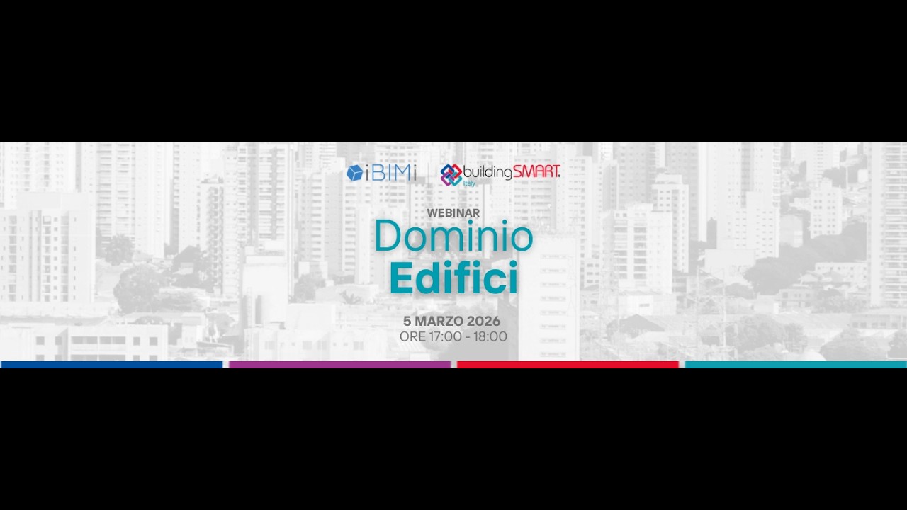 Webinar di presentazione del Documento di Pianificazione del Dominio Edifici