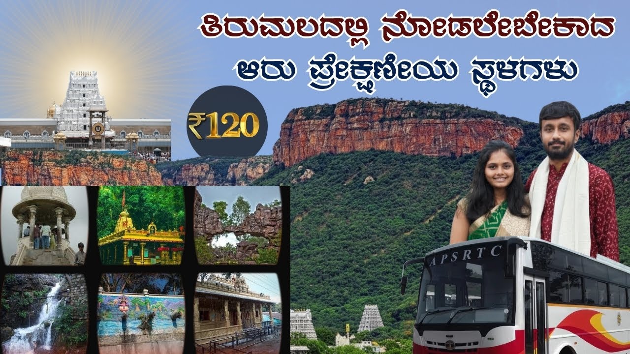Tirumala Sightseeing | Must Visit 6 Places in Tirumala | Japali | AkashGanga | Srivari Padalu