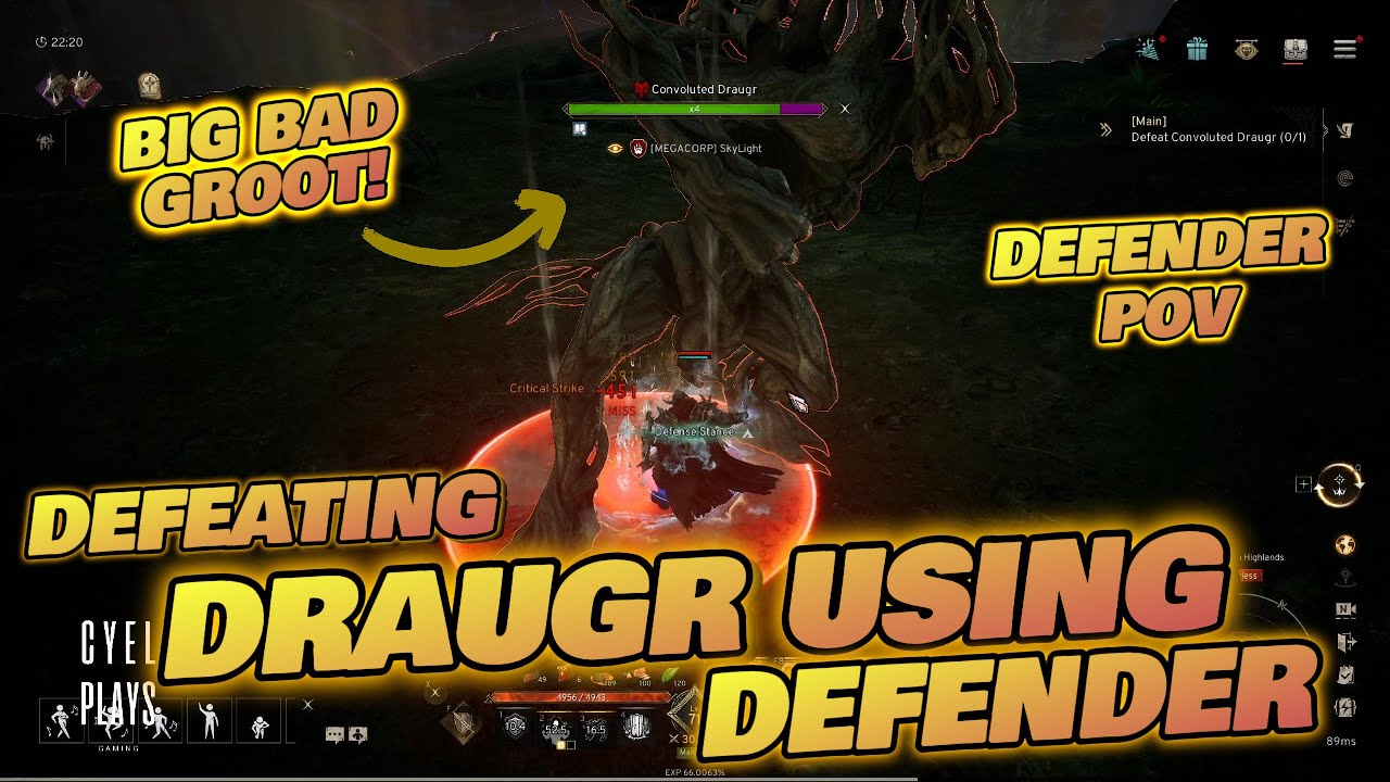 ODIN: Valhalla Rising. DRAUGR vs DEFENDER. IS HE GROOT?.. (MQ BOSS FIGHT)