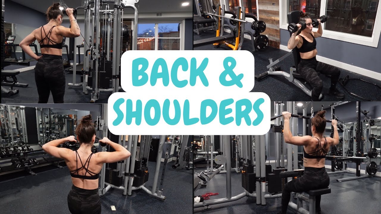 Get the Ultimate Upper Body - Sculpted Back & Shoulders Workout