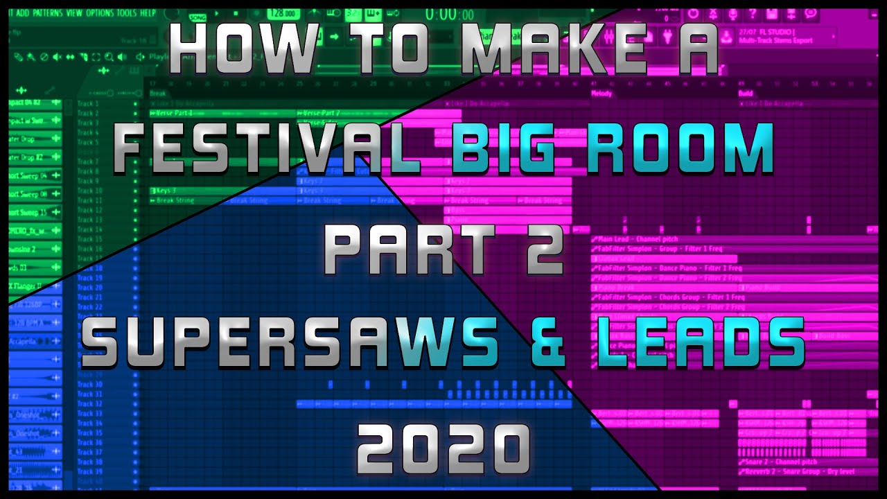 How To Make a Festival Big Room Track | With a Deep Vocal | Part 2 [Supersaws]