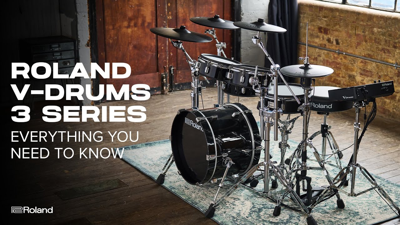 Roland V-Drums 3 серии | Всё, что вам нужно знать