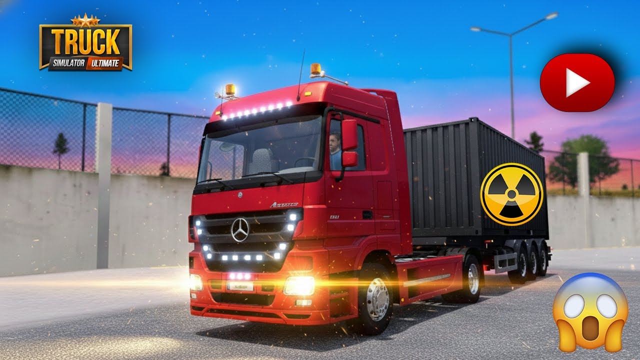 🔥 Dangerous Cargo! Nitrocellulose Delivery 🚚☣️ | Truck Simulator Ultimate