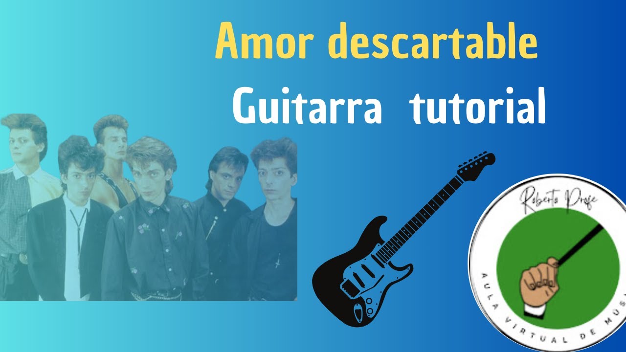 Virus- amor descartable || Tutorial guitarra Roberto Profe